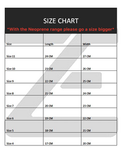 Glove Size Chart
